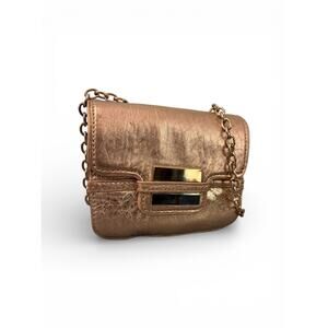 Zac Posen Copper Metallic Crossbody.